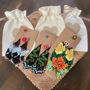 🌸Bohemian Seed Beaded Earrings
